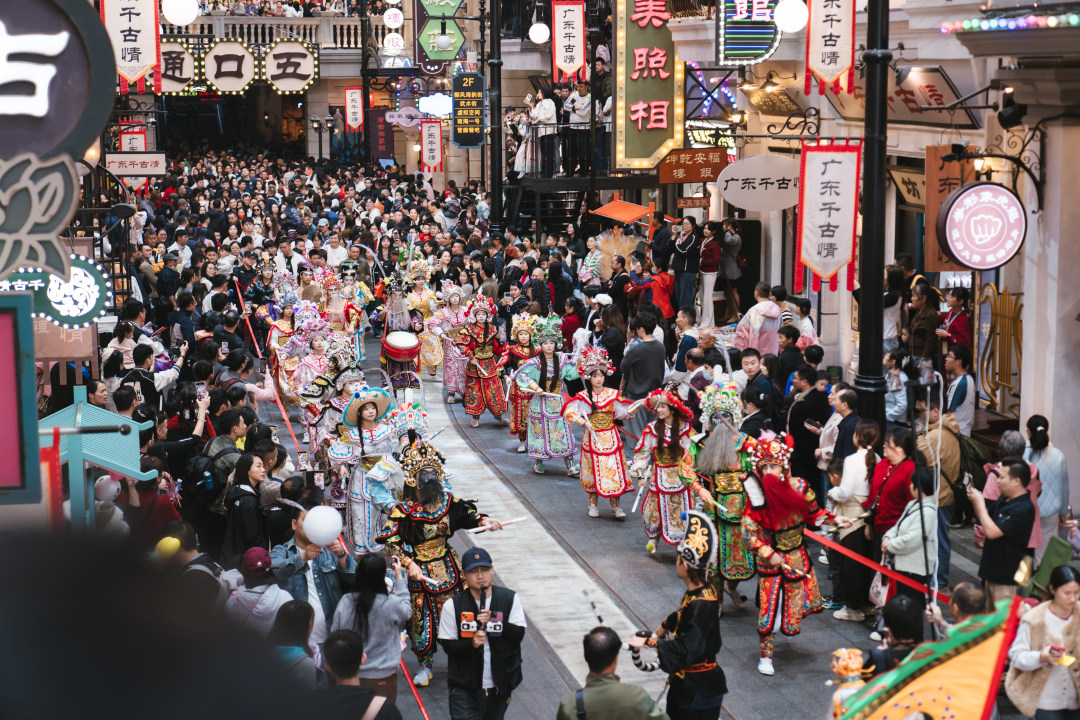 广东千古情新春文旅现场