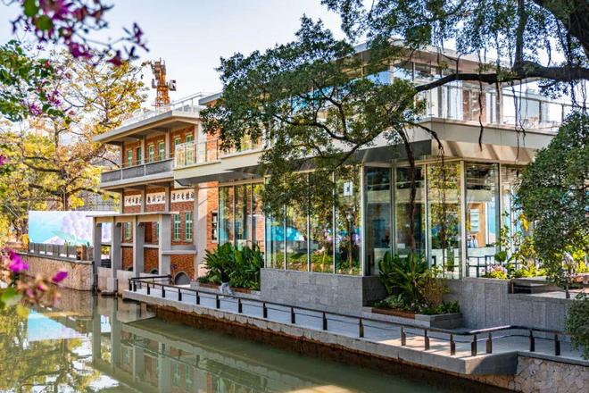 鹤洞电排站活化后