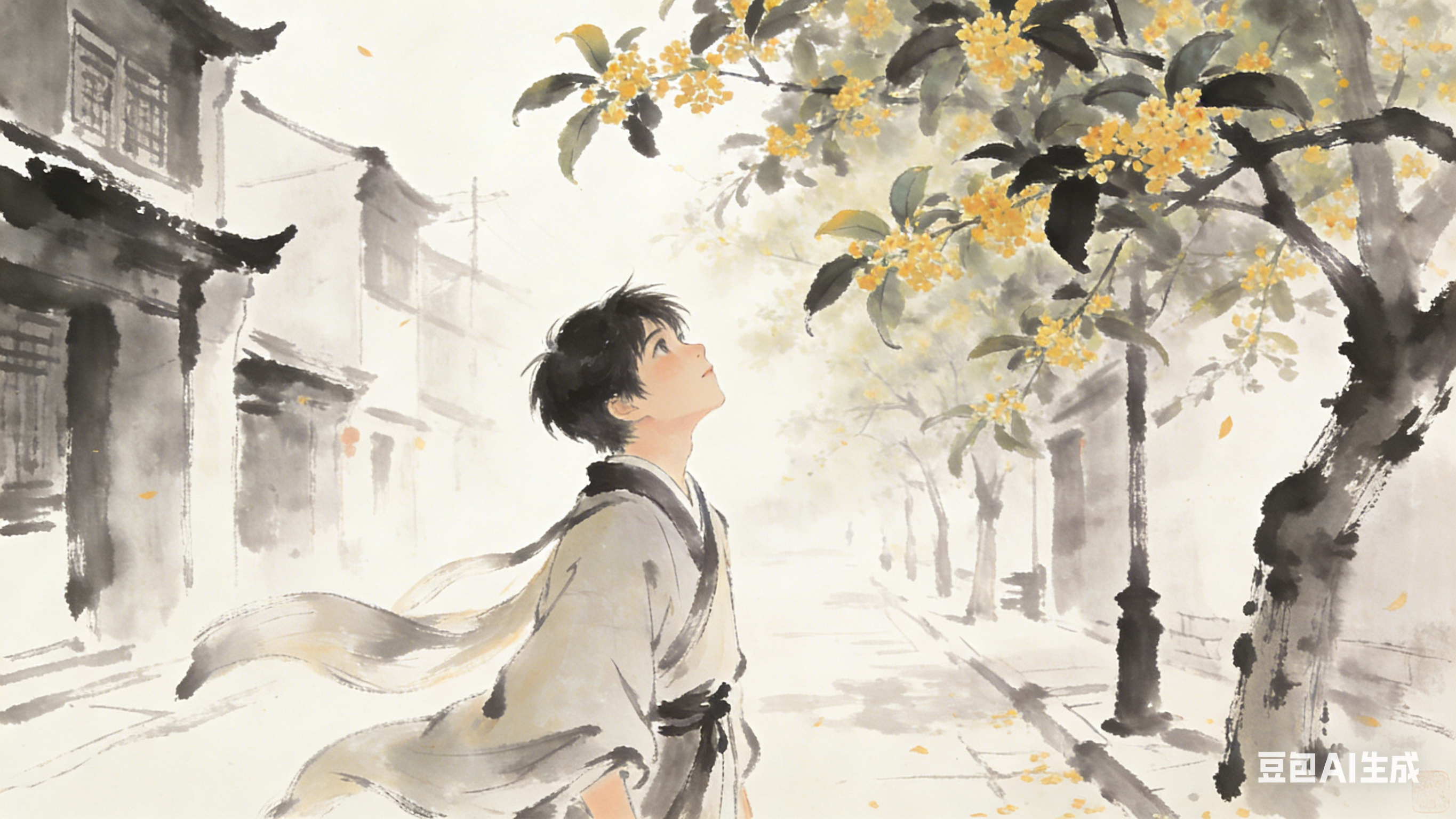 欲买桂花同载酒，圆一个少年梦