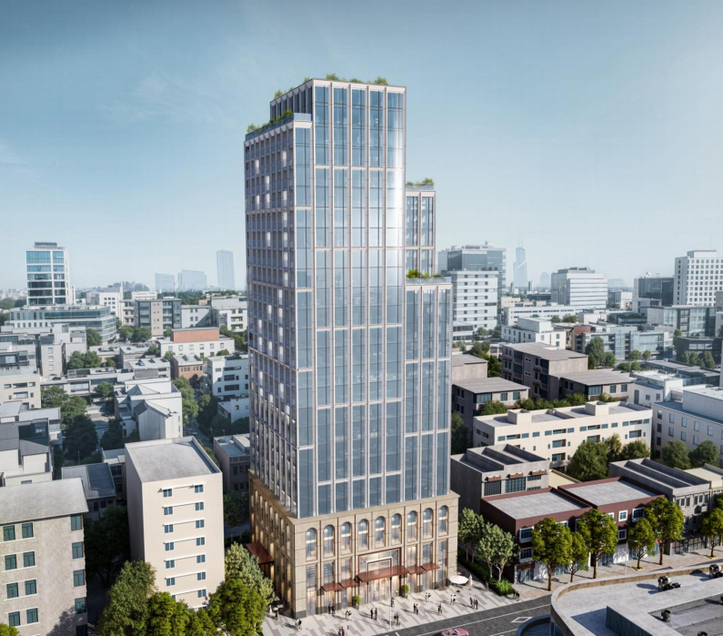 建业大厦效果图