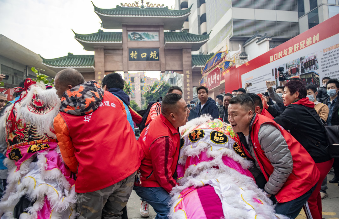 廖雪明20230216坑口生菜会 热闹开锣 (11)