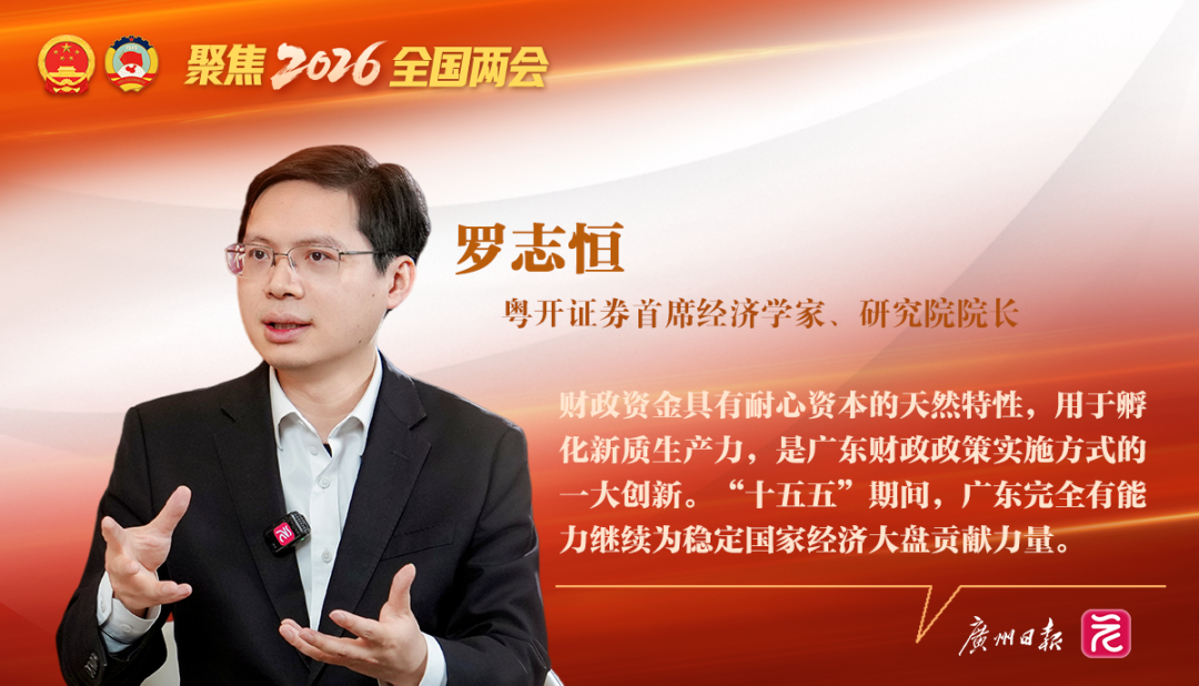 粤开证券首席经济学家、研究院院长 罗志恒