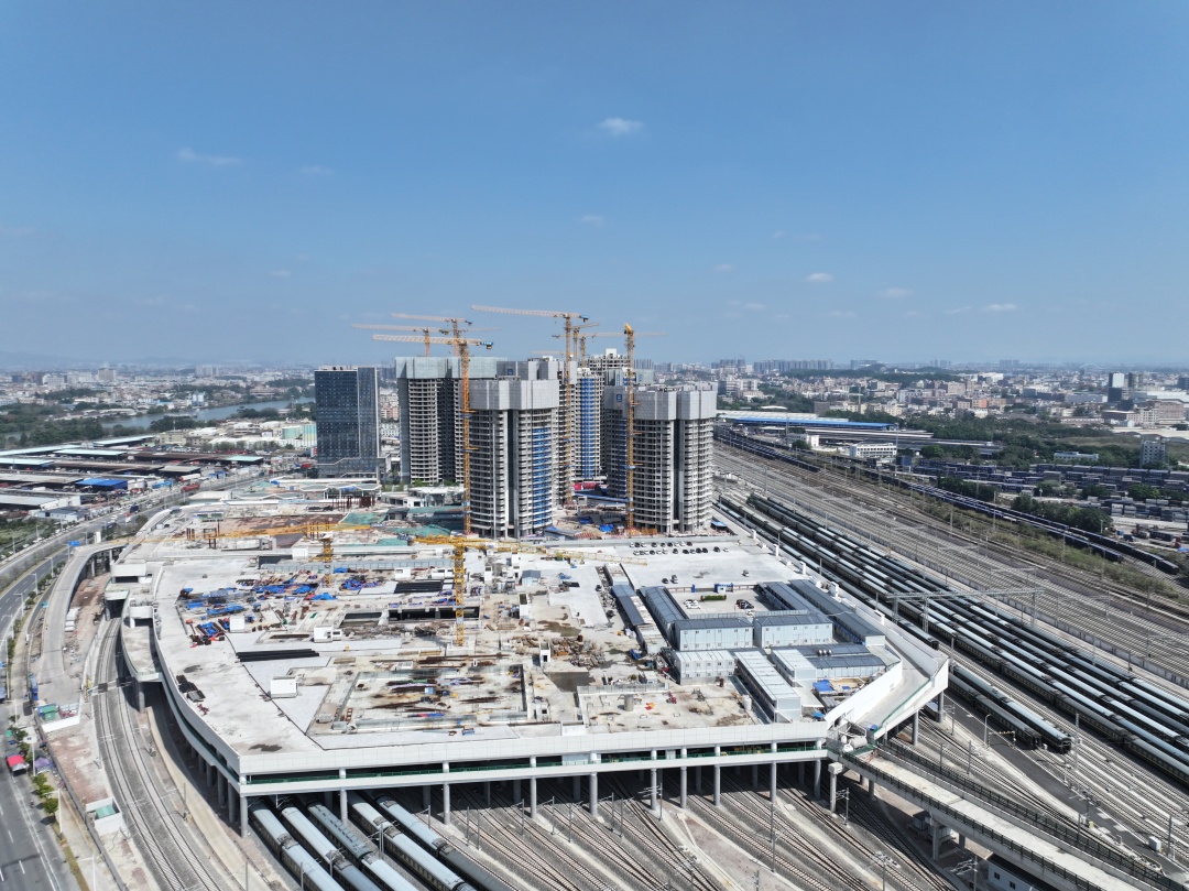 白云区大朗客整所地块上盖项目。