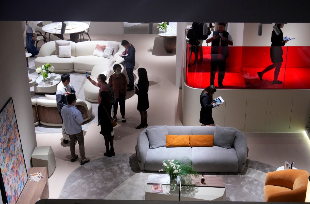 展馆内极具设计感的作品。