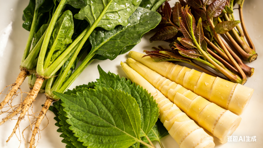 生成春季食材横图