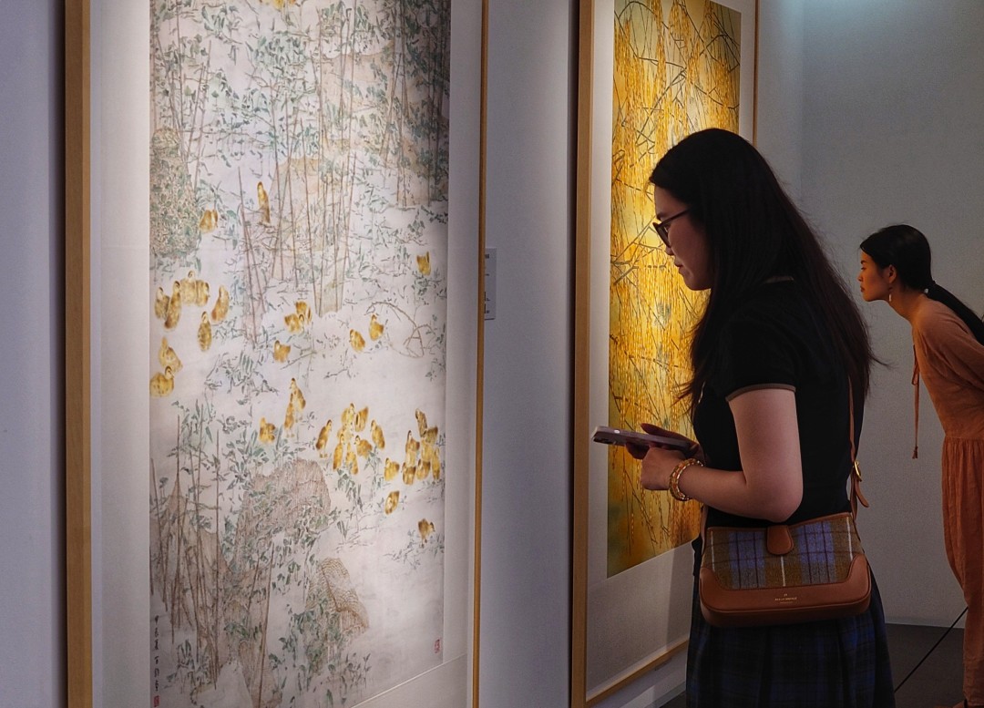 展览中,苏百钧各创作时期的代表作悉数亮相。