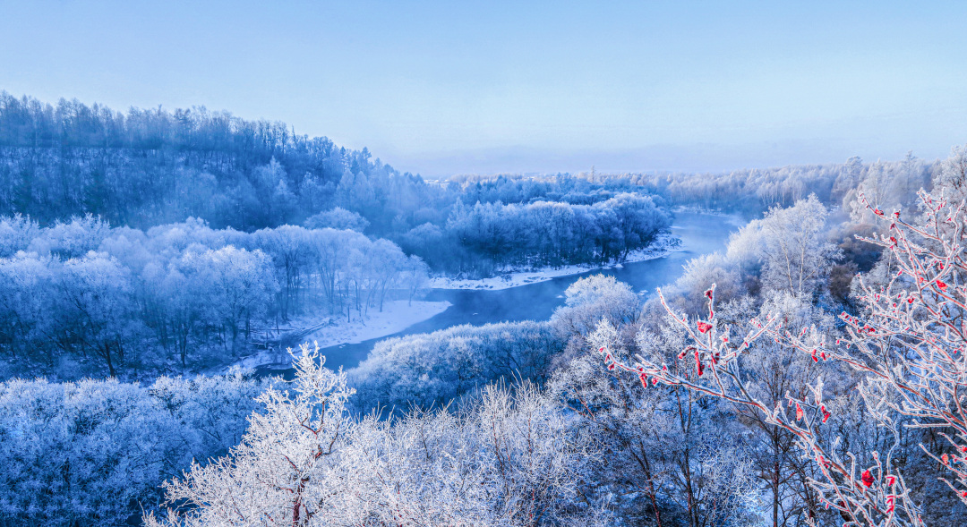 逊克县大平台雾凇1