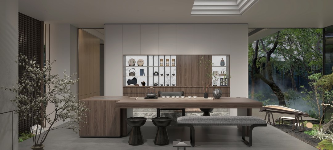 劳卡整家定制“新中式风格”作品