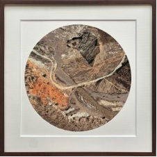 粤绣(珠绣)《峡谷奇光》之一