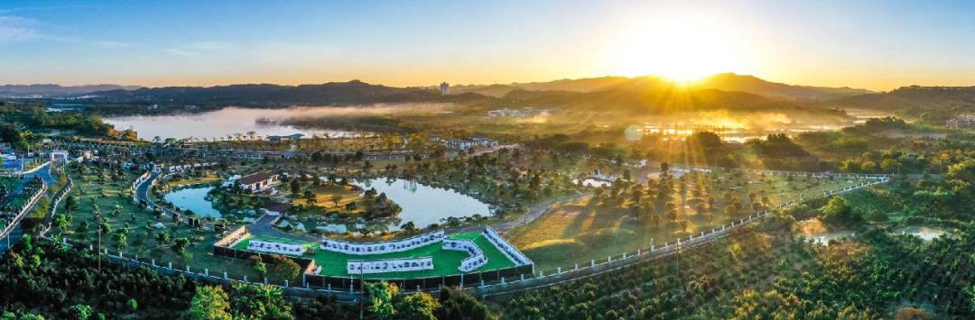 赤坭镇竹洞村全貌