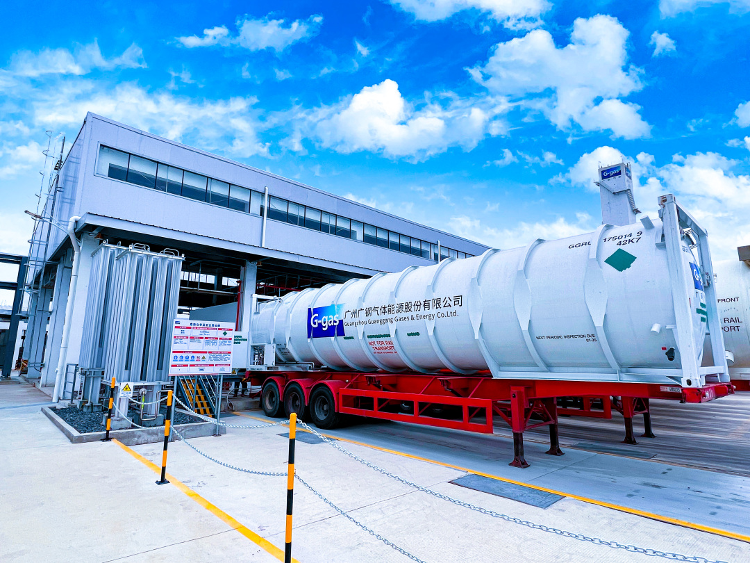 图说:广钢气体南沙氦气工厂。