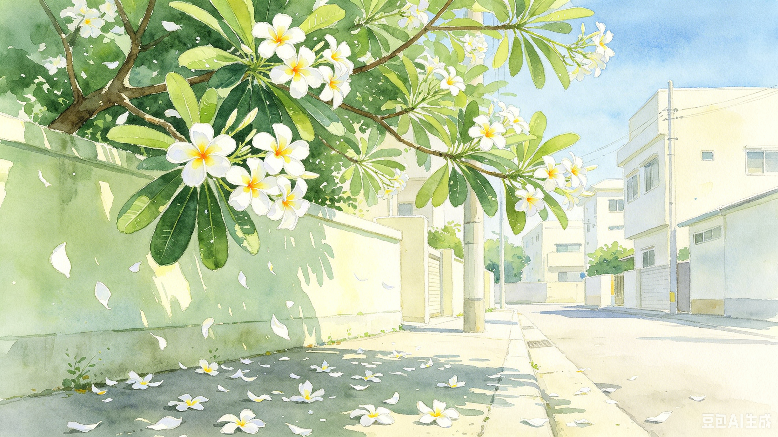 一树花香，半生相逢