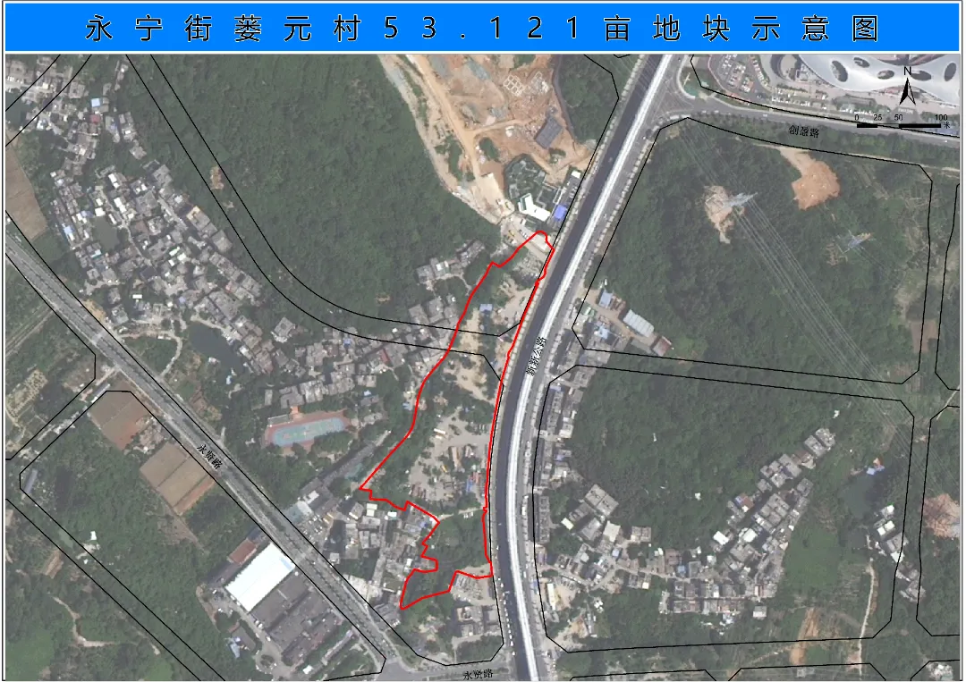 星汇广场建设项目示意图。