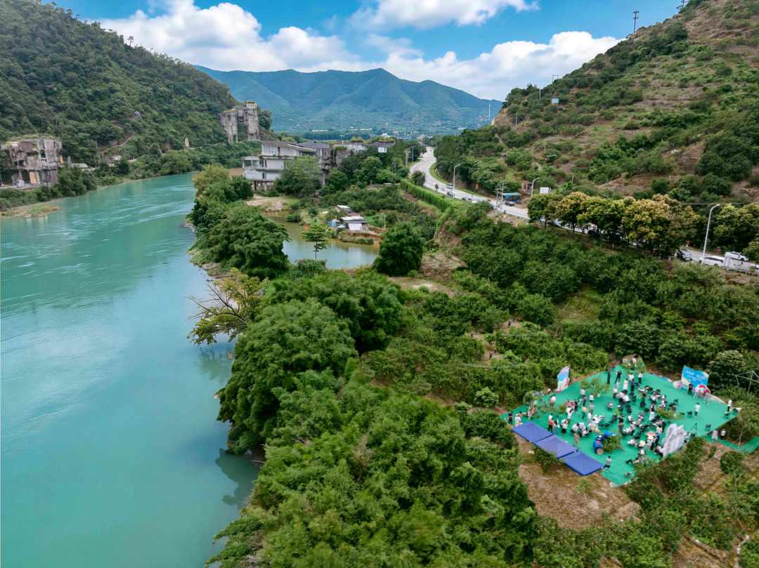 首届翁源三华李开园礼活动现场