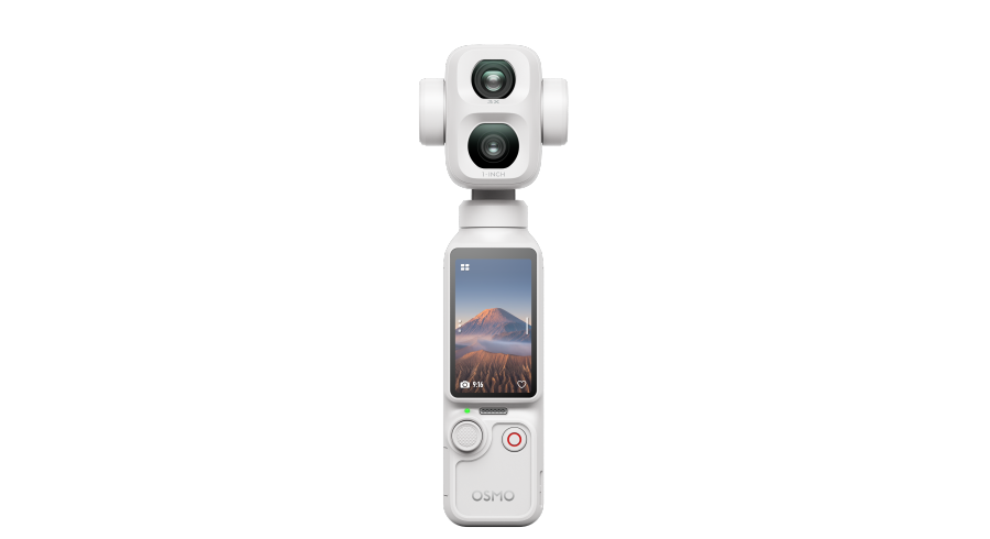 Osmo+Pocket+4P_Pearl+White_珠光白_正面