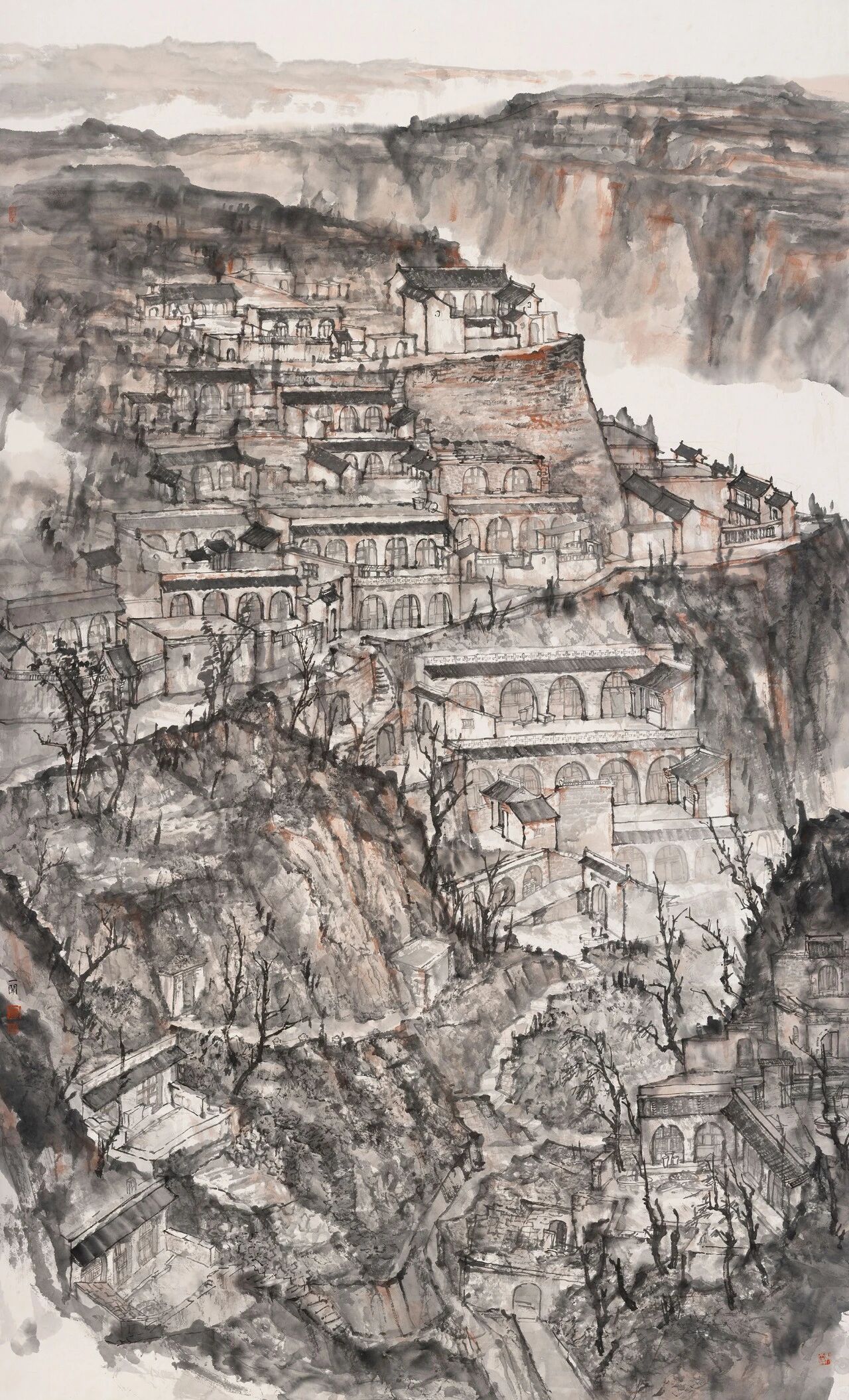 广美中国画学院毕业展：96名学子以笔墨书写时代答卷