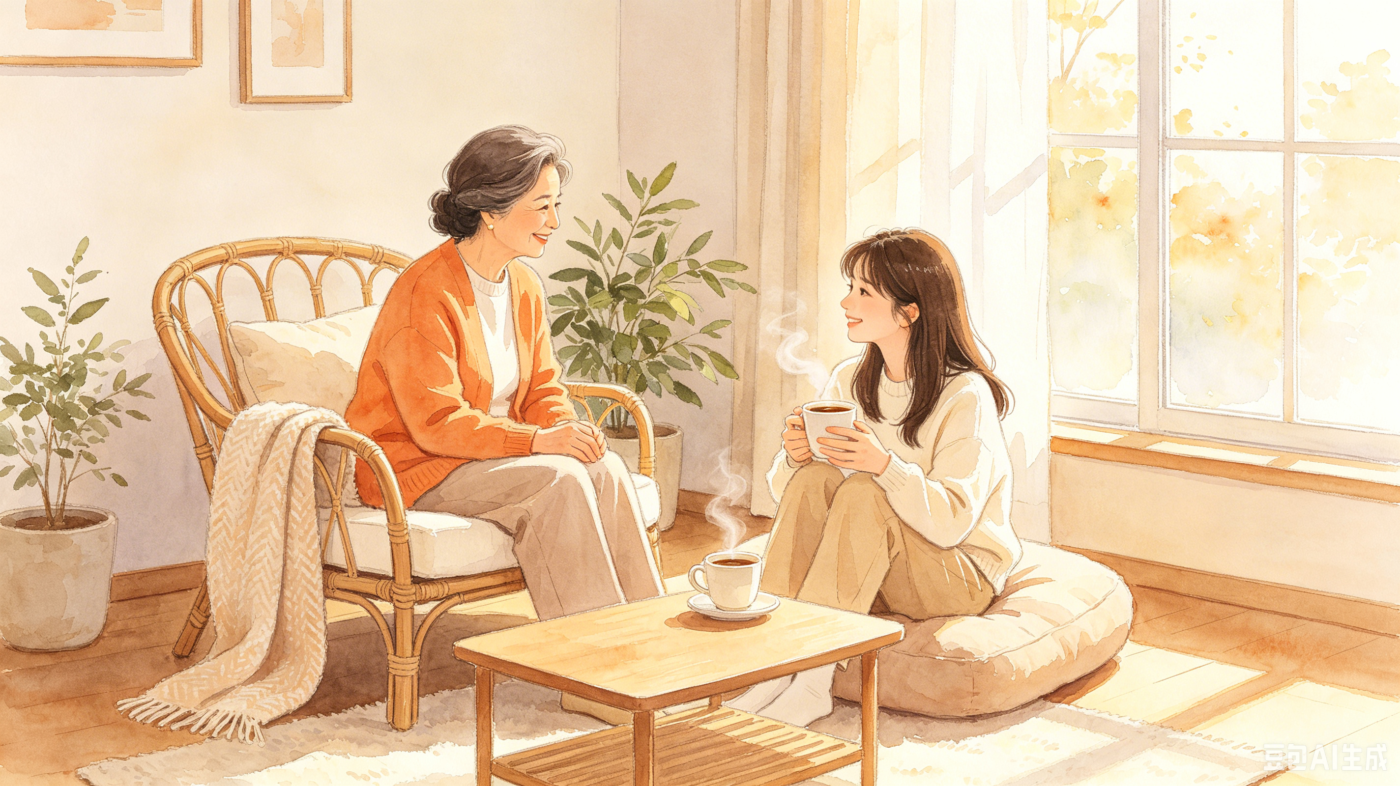黄昏深处咖啡香浓