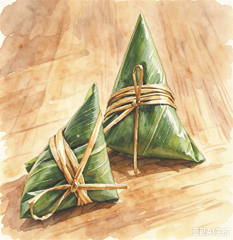绑粽子的道理