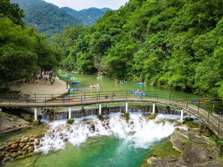 白江湖森林公园。广州日报新花城记者:王维宣