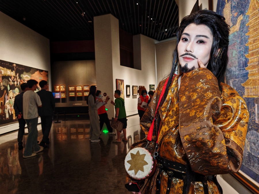 为响应广州发展夜间经济的号召,全国首个敦煌展览主题真人NPC限定夜场——《敦煌奇妙夜》7月23日18:00~20:30在广州艺博院启动。