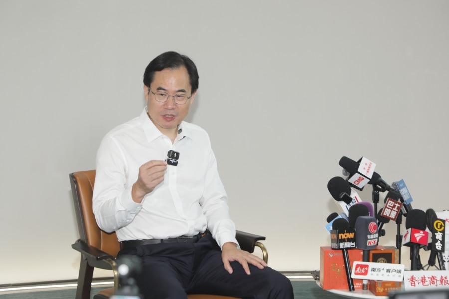 广药集团副董事长、总经理陈杰辉。
