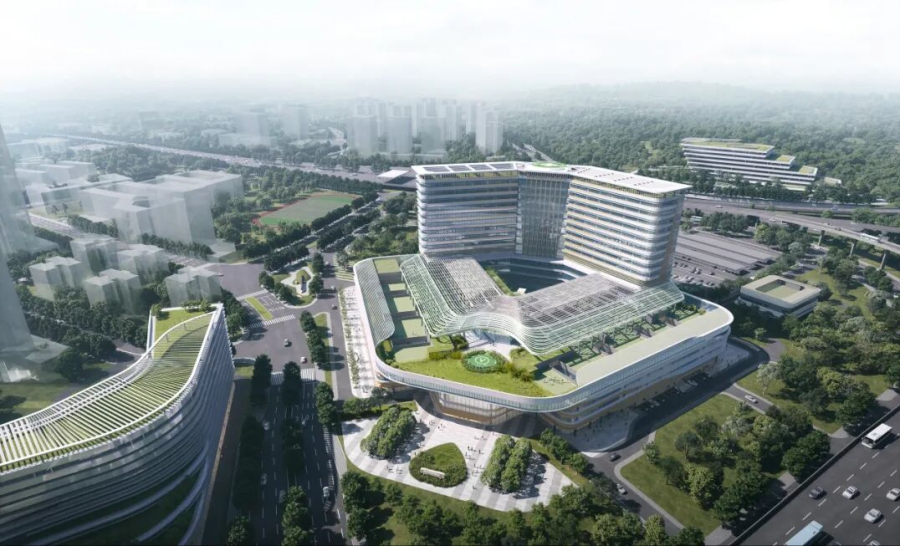 黄埔杏林创新谷(黄埔区中医医院) 效果图
