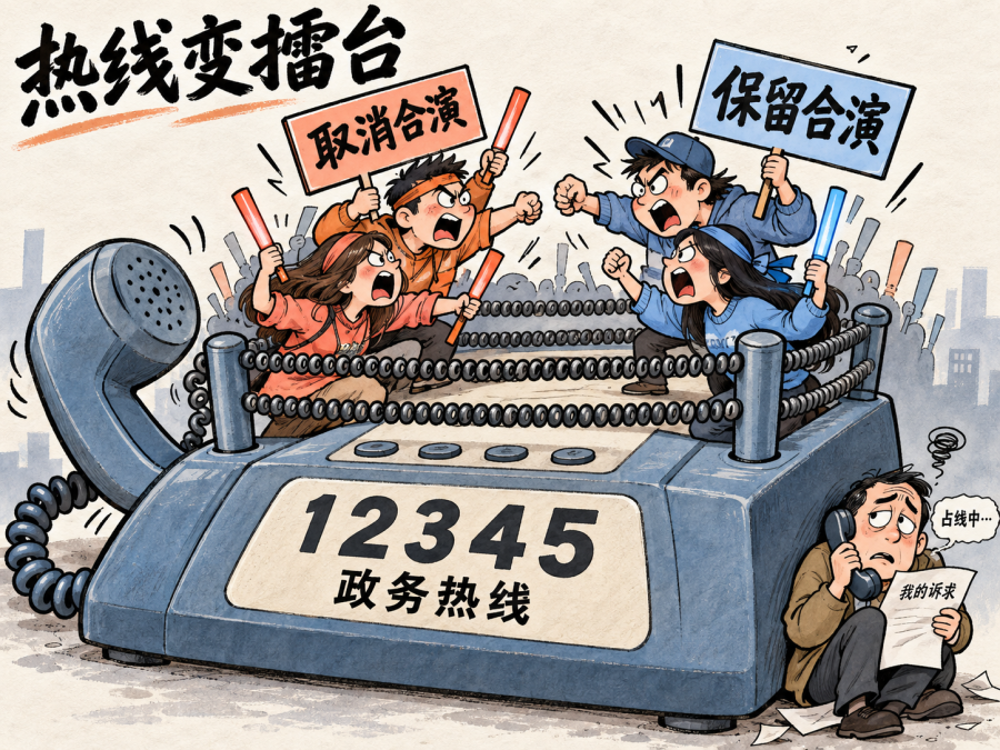 12345热线被占