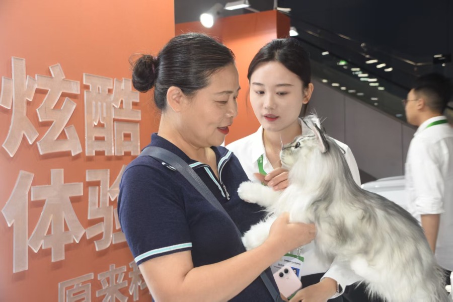 体验官陈俊华与对“机器猫”对话.jpg