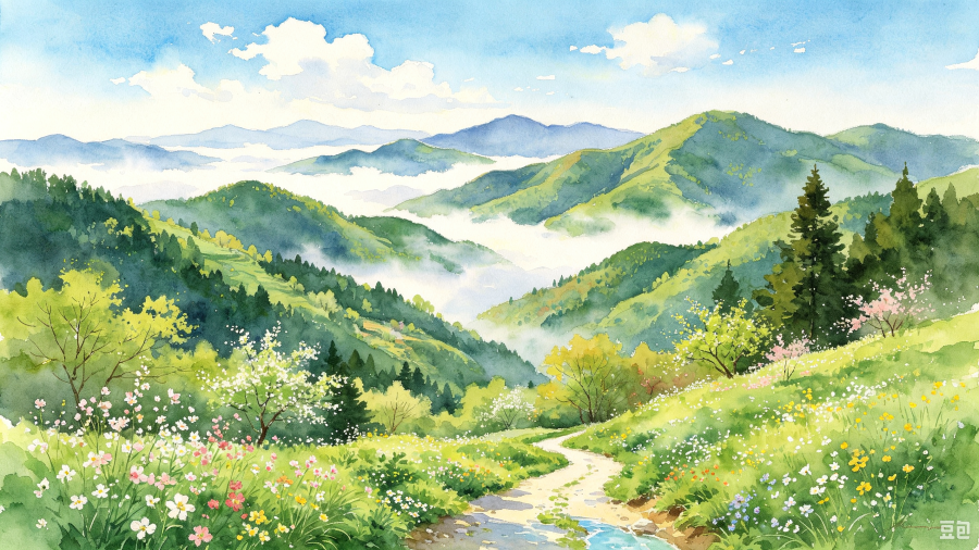 水彩画风格老师授课图 (1).png