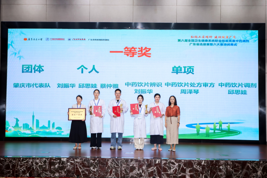 喜报 广东省中医院选手斩获个人第一,将代表广东征战国赛——第八届全国卫生健康系统职业技能竞赛中药调剂广东省选拔赛圆满落幕(1)1037