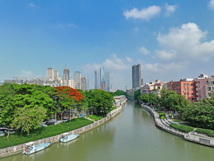 车陂涌绿美示范碧带