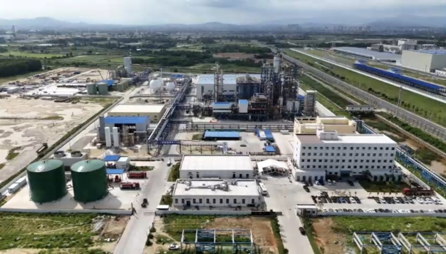 全球首个废塑料高值化利用产业项目在粤试产成功
