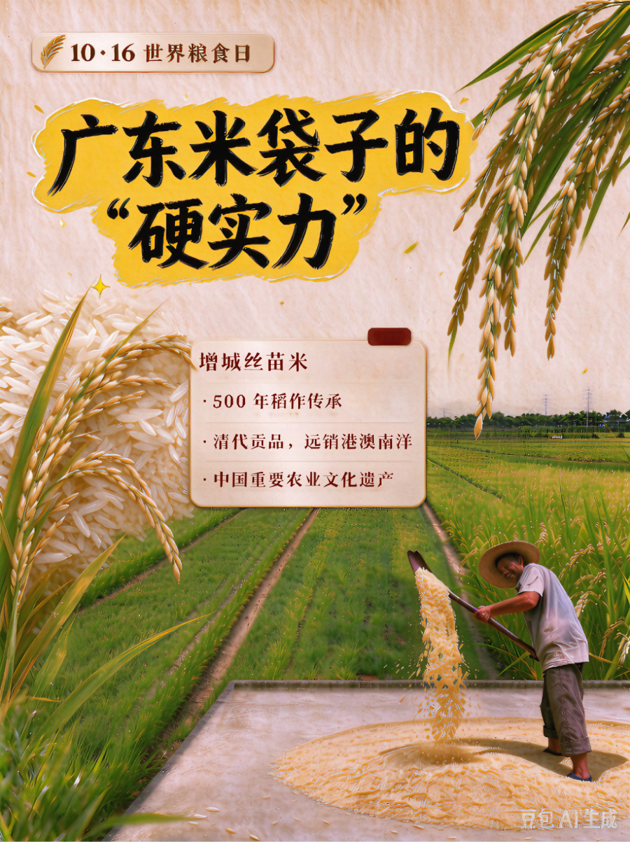 世界粮食日·增城丝苗米推广策划 (4)