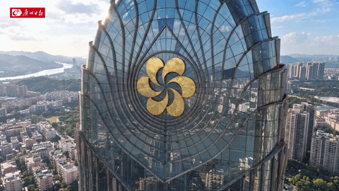 10.广交会大楼吹风片段