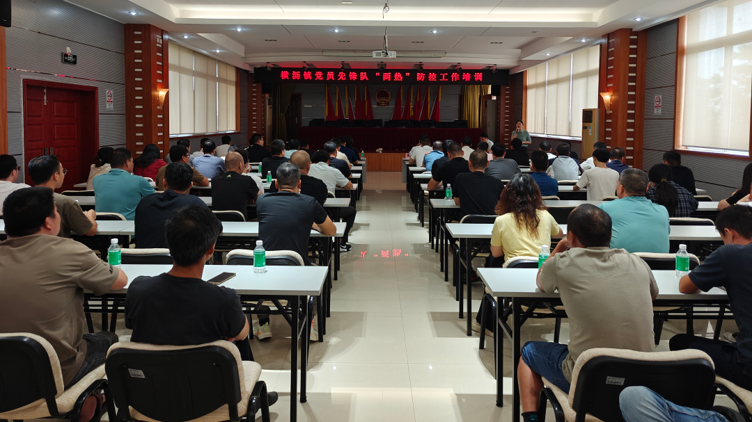 党员先锋队“两热”防控培训
