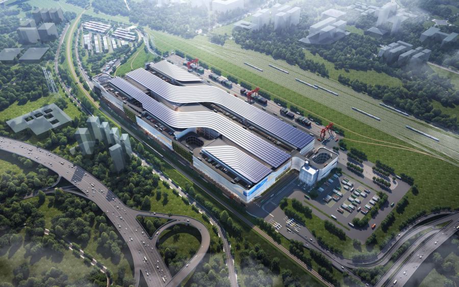 全国最大单体综合物流枢纽建设取得关键突破