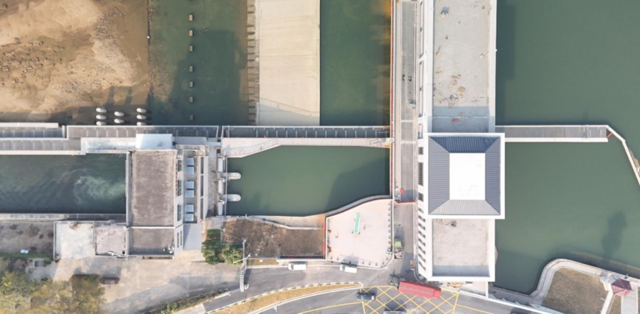 广州大坳拦河闸坝加固改造工程完成 ,新建鱼道为洄游鱼类打通“回家路”