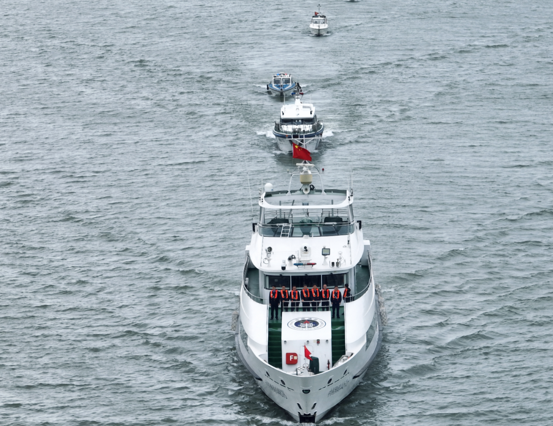 广东省开展2026年珠江禁渔启动日执法行动。通讯员供图1