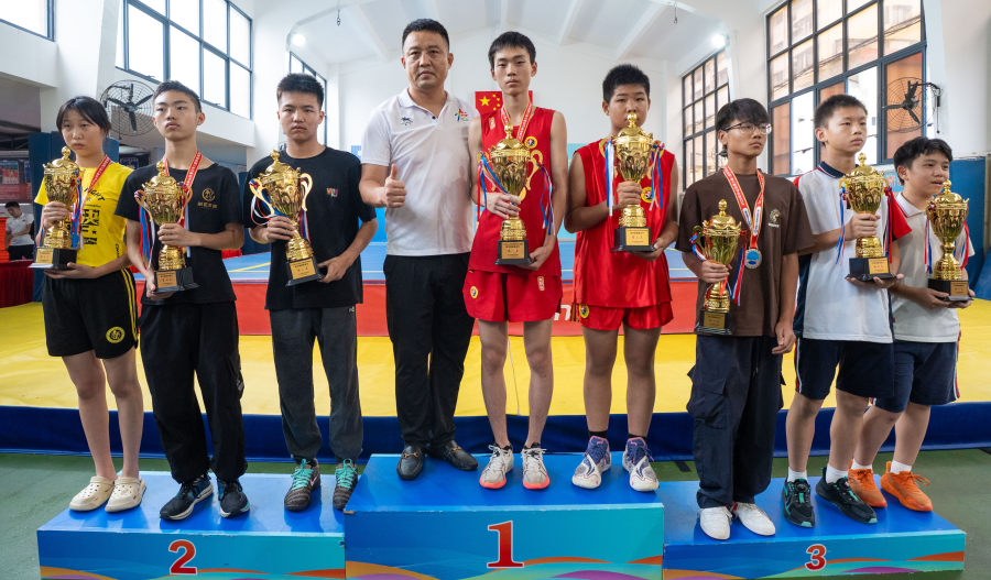 奔跑吧·少年!中山体彩助力青少年散打锦标赛圆满落幕(6) 奔跑吧·少年!中山体彩助力青少年散打锦标赛圆满落幕(6)